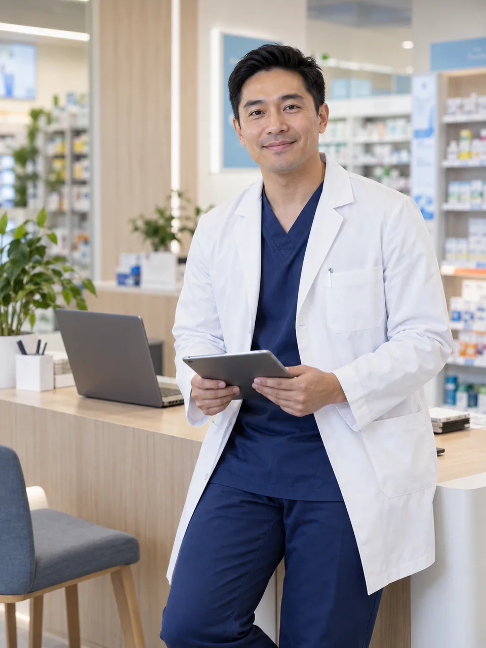 Registered healthcare practitioner preparing new two-day certificate services